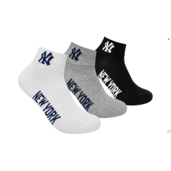 Шкарпетки New York Yankees Quarter 3-pack 39-42 black/white/gray 15100003-1003