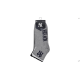 Шкарпетки New York Yankees Quarter 3-pack 39-42 black/white/gray 15100003-1003