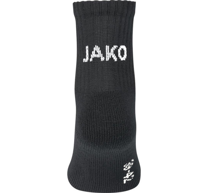 Шкарпетки Jako Sportsocken Kurz 3-pack 35-38 black 3943-08