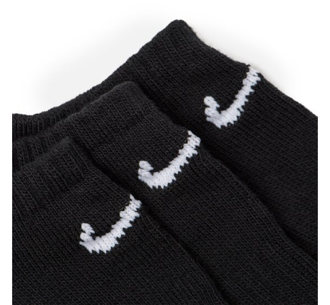 Шкарпетки Nike Everyday Lightweight No Show 3-pack 46-50 black SX7678-010