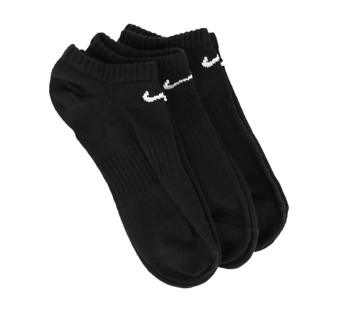Шкарпетки Nike Everyday Lightweight No Show 3-pack 46-50 black SX7678-010
