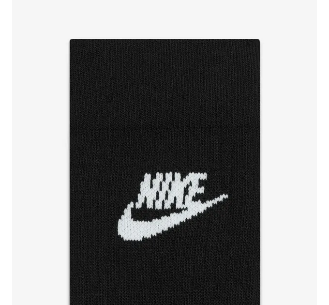 Набір шкарпеток Nike Everyday Essential Черный 3 пари (42-46) L (DX5025-010)