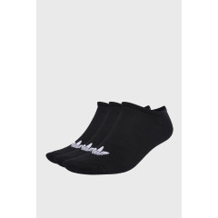 Чоловічі Шкарпетки Adidas TREFOIL LINER 3P Чорний 43-46 (S20274 43-46)