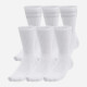 Чоловічі Шкарпетки UA Essential 6pk Crew білий Уні MD 1387058-100 MD