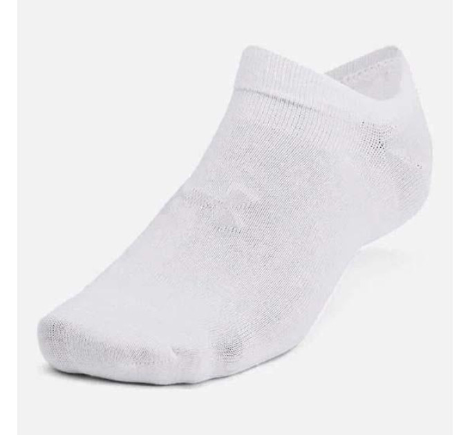 Шкарпетки UA Essential No Show 6pk Білий Уні XL 1382611-100 XL