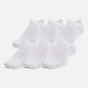 Шкарпетки UA Essential No Show 6pk Білий Уні XL 1382611-100 XL