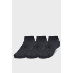 Чоловічі Шкарпетки UA Essential No Show 3pk чорний Уні SM 1382623-001 SM