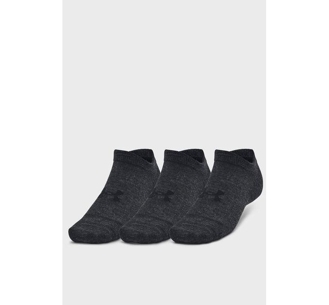 Чоловічі Шкарпетки UA Essential No Show 3pk чорний Уні SM 1382623-001 SM Чоловічі Шкарпетки UA Essential No Show 3pk чорний Уні SM 1382623-001 SM