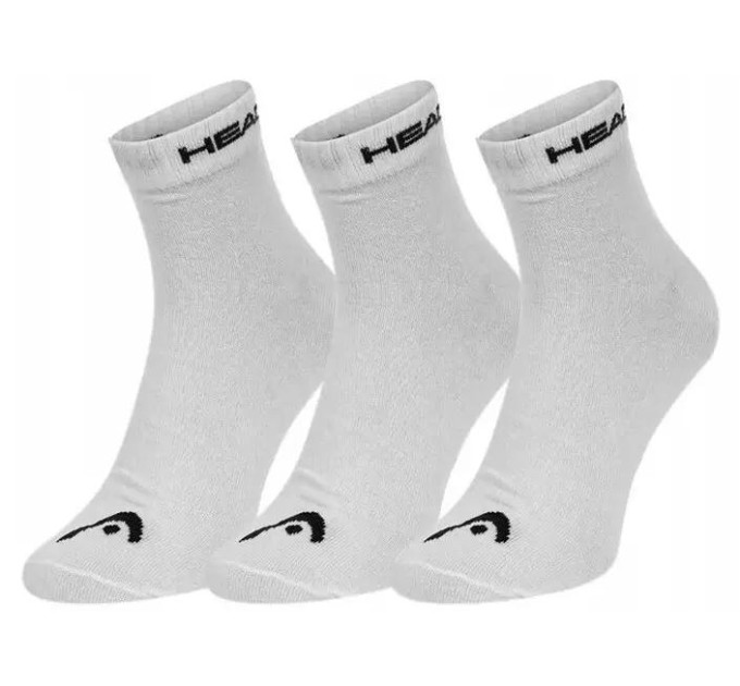 Чоловічі Шкарпетки Head ELEMENTS ALL SPORTS QUARTER 3P білий Чол 39-42 701229010-002 39-42