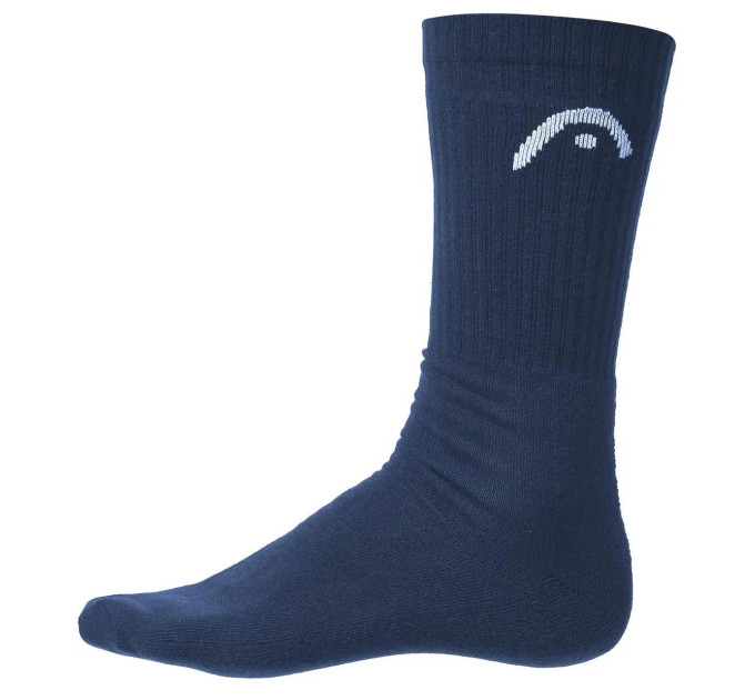 Чоловічі Шкарпетки Head ALL SPORTS TRAINING CREW 3P темно-синій Уні 39-42 701229015-003 39-42