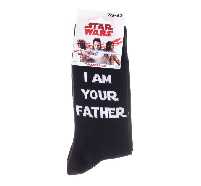 Шкарпетки Star Wars I Am Your Father 1-pack 39-42 black 93154262-1
