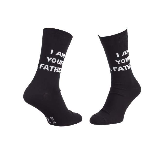 Шкарпетки Star Wars I Am Your Father 1-pack 39-42 black 93154262-1