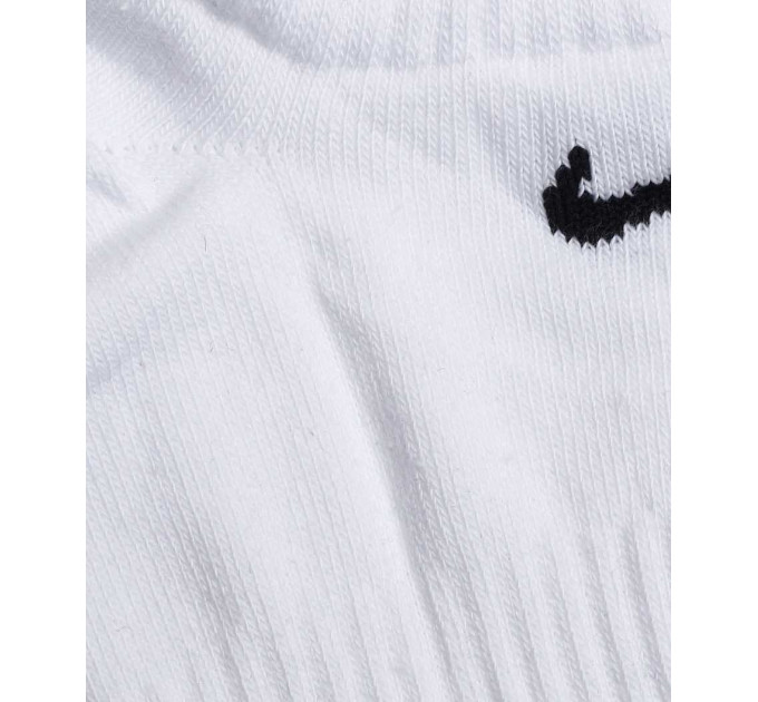 Шкарпетки Nike Everyday Lightweight No Show 3-pack 46-50 white SX7678-100