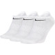 Шкарпетки Nike Everyday Lightweight No Show 3-pack 46-50 white SX7678-100