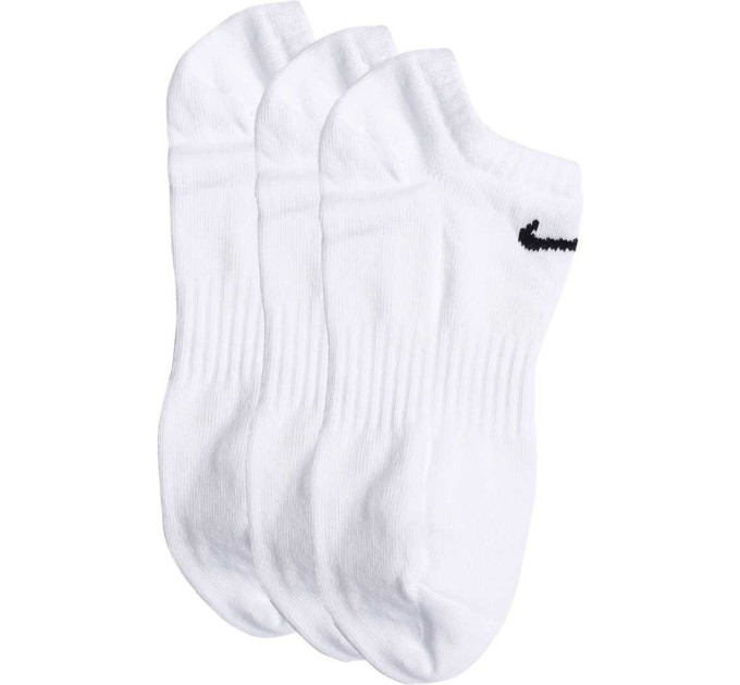 Шкарпетки Nike Everyday Lightweight No Show 3-pack 46-50 white SX7678-100