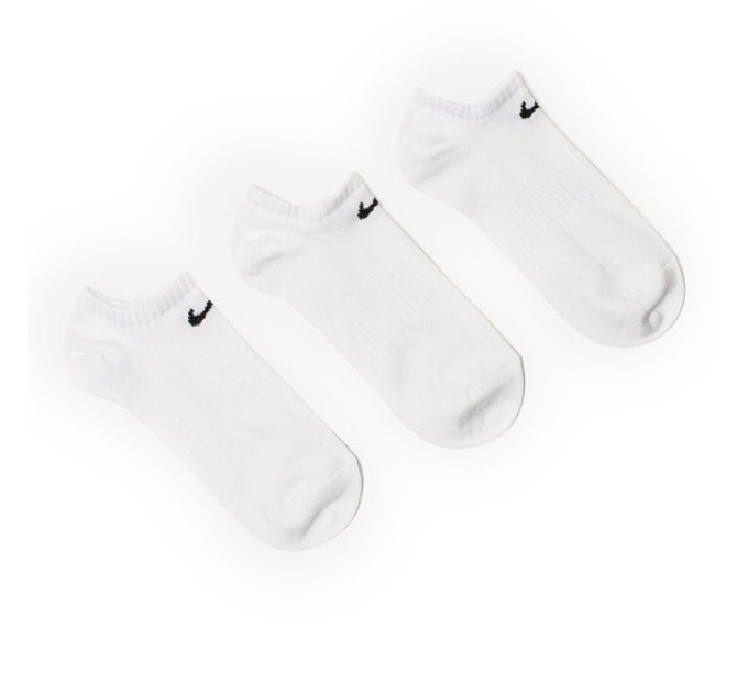 Шкарпетки Nike Everyday Lightweight No Show 3-pack 46-50 white SX7678-100