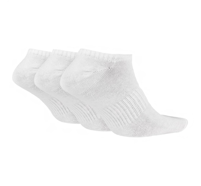 Шкарпетки Nike Everyday Lightweight No Show 3-pack 46-50 white SX7678-100
