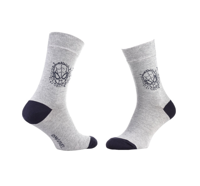 Шкарпетки Marvel Spider-Man Tete Spiderman 1-pack 43-46 light gray 93152362-7