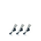 Шкарпетки Head Performance Short Crew 3-pack 35-38 gray/blue 741019001-650