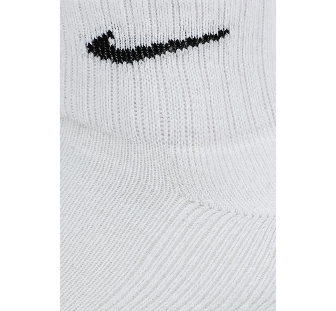 Шкарпетки Nike Value Cush Ankle 3-pack 42-46 white SX4926-101