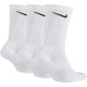 Шкарпетки Nike Everyday Lightweight Crew 3-pack white — SX7676-100