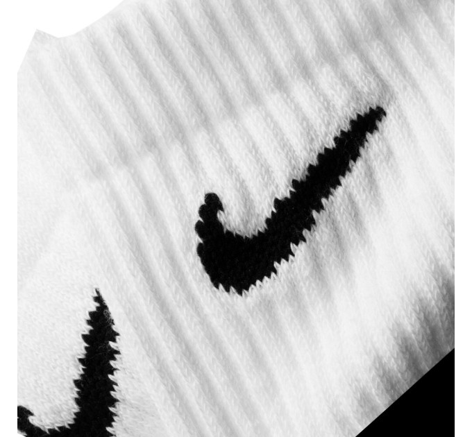 Шкарпетки Nike Everyday Lightweight Crew 3-pack white — SX7676-100