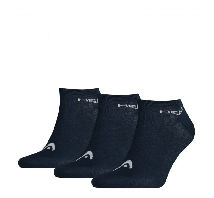 Шкарпетки Head Sneaker Unisex 3-pack 35-38 blue 761010001-321 Шкарпетки Head Sneaker Unisex 3-pack 35-38 blue 761010001-321