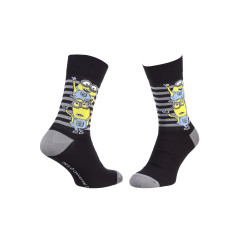 Шкарпетки Minions Minion Group 1-pack 39-42 black 93154967-3