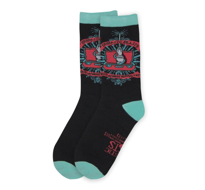 Шкарпетки Fantastic Beasts Newt Scamander 3-pack 36-40 red/black/gray