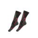 Шкарпетки Head Hiking Crew Unisex 2-pack 35-38 black/red 781001001-232