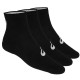 Шкарпетки Asics Quarter Sock 3-pack 35-38 black 155205-0900 Шкарпетки Asics Quarter Sock 3-pack 35-38 black 155205-0900