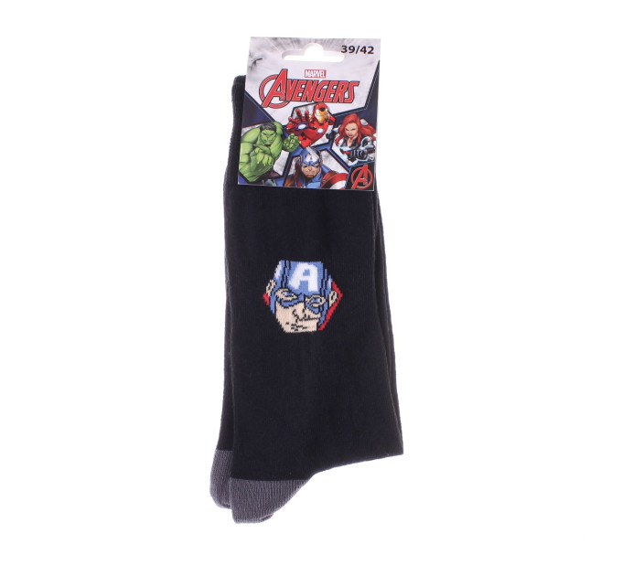 Шкарпетки Marvel Captain America 1-pack 39-42 black 93152262-5
