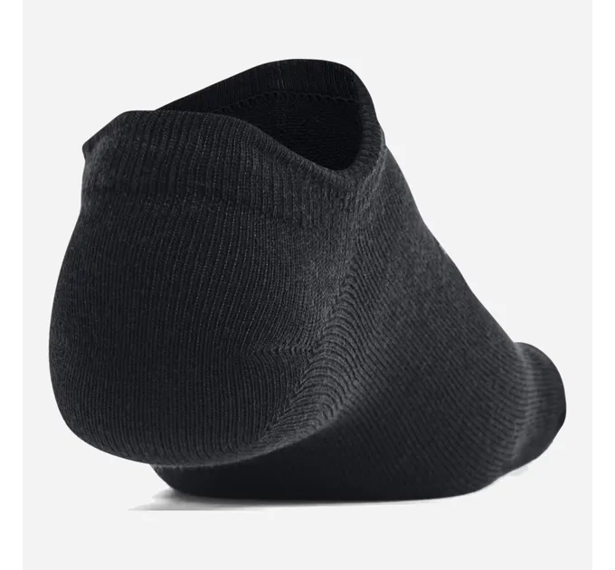 Шкарпетки UA Essential No Show 6pk Чорний Уні L (1382611-001 L)