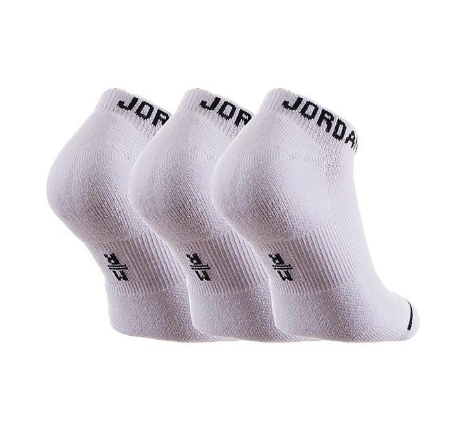 Чоловічі Шкарпетки Nike U JORDAN EVERYDAY MAX NS 3PR білий Уні 46-50 SX5546-100 46-50