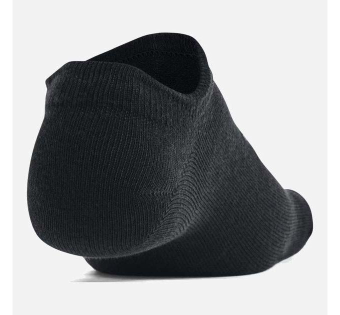 Шкарпетки UA Essential No Show 6pk Чорний Уні XL 1382611-001 XL