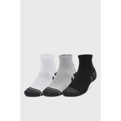 Шкарпетки UA Performance Tech 3pk Qtr Сірий Уні M (1379510-011M)