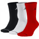 Чоловічі Шкарпетки JORDAN U J ED CUSH POL CRE 3PR 144 Різнокольоровий 38-42 (DX9632-902 38-42)