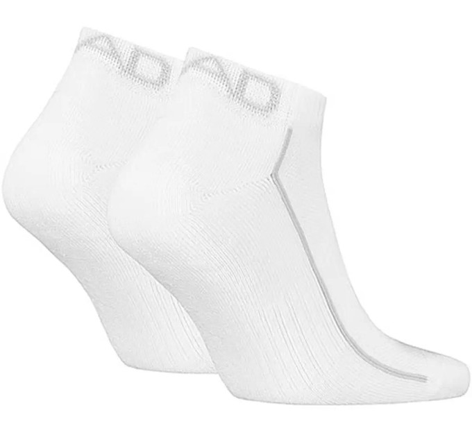 Чоловічі Шкарпетки Шкарпетки Head ALL SPORTS PERFORMANCE SNEAKER 2P білий Чол 43-46 701229023-002 43-46