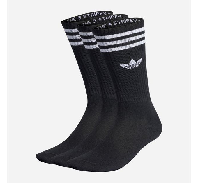 Шкарпетки Adidas HIGH CREW SOCK 3P чорний Уні M (40-42) IL5015 40-42