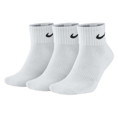 Шкарпетки Nike Value Cush Ankle 3-pack 46-50 white SX4926-101