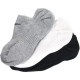 Шкарпетки Nike Lightweight No-Show 3-pack 34-38 black/gray/white SX4705-901