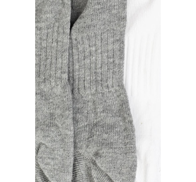 Шкарпетки Nike Lightweight No-Show 3-pack 34-38 black/gray/white SX4705-901