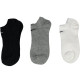 Шкарпетки Nike Lightweight No-Show 3-pack 34-38 black/gray/white SX4705-901