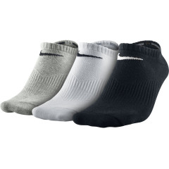 Шкарпетки Nike Lightweight No-Show 3-pack 34-38 black/gray/white SX4705-901