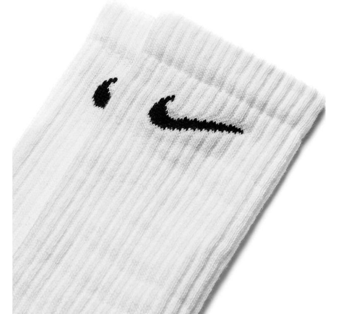 Шкарпетки Nike Everyday Lightweight Crew 3-pack 46-50 white SX7676-100