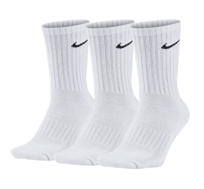 Шкарпетки Nike Everyday Lightweight Crew 3-pack 46-50 white SX7676-100