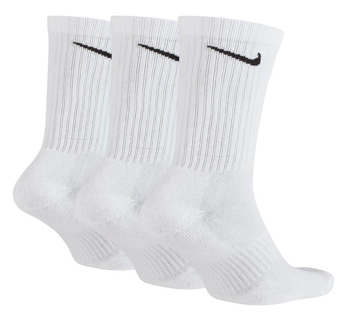 Шкарпетки Nike Everyday Lightweight Crew 3-pack 46-50 white SX7676-100