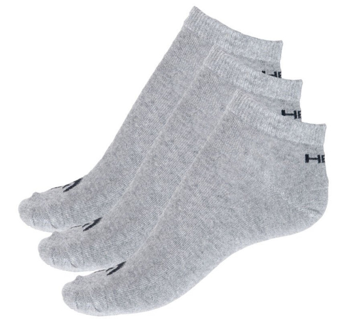 Шкарпетки Head Sneaker Unisex 3-pack 35-38 gray 761010001-400