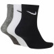 Шкарпетки Nike Everyday Ltwt Ankle 3-pack 38-42 black/gray/white SX7677-964 Шкарпетки Nike Everyday Ltwt Ankle 3-pack 38-42 black/gray/white SX7677-964