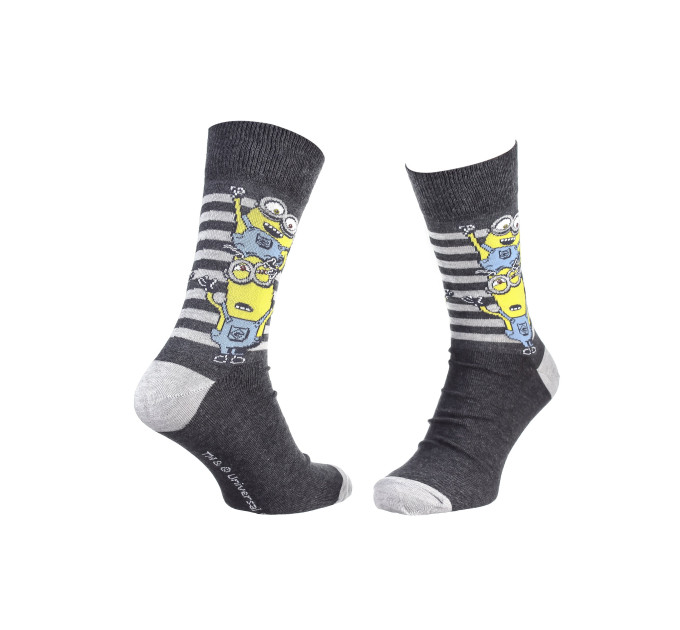 Шкарпетки Minions Minion Group 1-pack 39-42 black 93154967-4